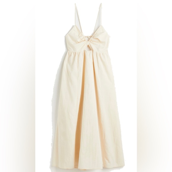 V-neck Drawstring-detail Dress - Picture 2 of 4